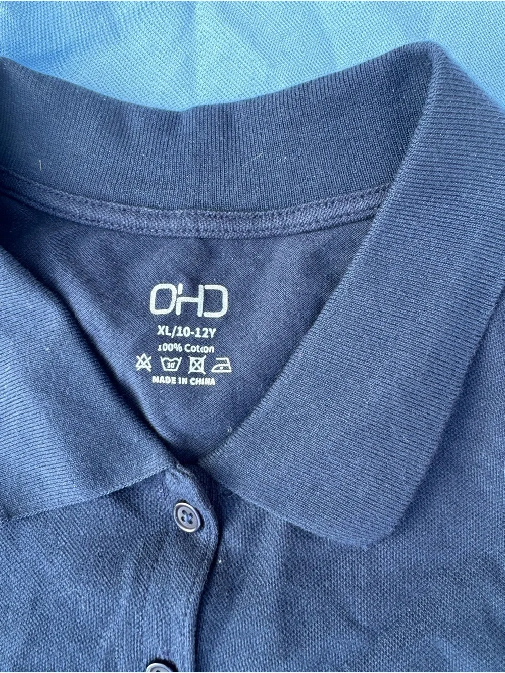 OHD girls uniform polo shirts 10-12 yo girls